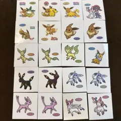 【イーブイ系】ポケモンパンシール20枚セット