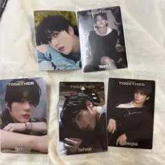 TXT バンダイ ツインウエハース レアシール5種