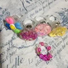 光るリング（スイッチ付）&ビーズリング