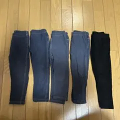 ユニクロ　レギンス　90センチ　5本セット