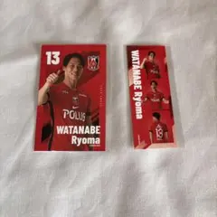 浦和レッズ　渡邊凌磨選手　ビッグアクリルキーホルダー 浦和レッズ 渡邊凌磨選手 ビッグアクリルキーホルダー 渡邊 凌磨