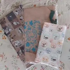 スヌーピーバッグ　3個セット②