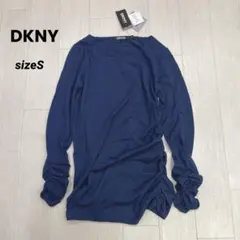 タグ付き DKNY ダナキャラン シャーリング ニット トップス 薄手のサムネイル