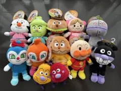 アンパンマン ぬいぐるみ セット 中型