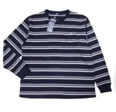 【アーノルドパーマー／ARNOLD PALMER】カジュアルボーダー長袖Tシャツ