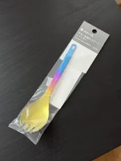 スノーピーク チタン先割れスプーンレインボー FES-404 雪峰祭2022春 雪峰祭2022春】チタン先割れスプーン レインボー(40x165mm) FES-404