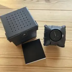 DIESEL ブラック アナログ 腕時計　箱付き　説明書付き