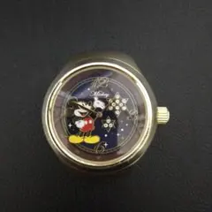 希少　ミッキーマウス ゴールドケース　腕時計　美品