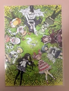 まどマギ 映画入場特典 メモリアルアートボード
