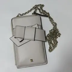 FRAY I.D スマホショルダー リップケース付き 水色 ブルー - メルカリ
