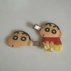 クレヨンしんちゃん ヘアクリップ 2個セット