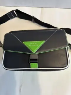 TOMMY HILFIGER ショルダーバッグ 本革　レア