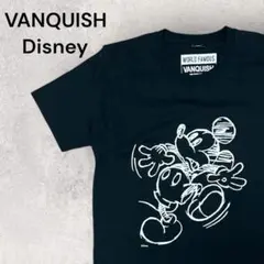 【VANQUISH】ディズニー　コラボ　ミッキー　マウス　プリント　Tシャツのサムネイル