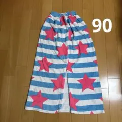 プール用星柄ラップタオル　90㎝