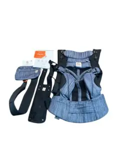 美品　エルゴベビー OMNI 360 クールエア　インディゴウィーブ