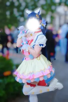 キャットツインテール 園田海未 ラブライブ コスプレのサムネイル
