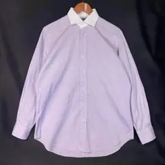 90s Polo by Ralph Lauren クレリックシャツ ワイドカラー