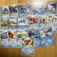 ポケモンカードゲーム 水タイプカードセット　まとめ売り　希少　コイキング
