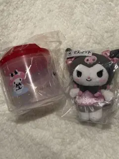 サンリオ　Happyくじ　クロミ　マイメロ　マスコット　キャニスター