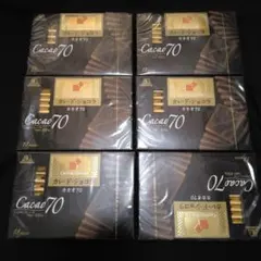 森永製菓 カレドショコラ カカオ70%　 18枚入り×6箱のサムネイル