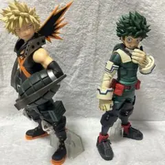 僕のヒーローアカデミア 一番くじ　爆豪勝己　緑谷出久 フィギュア