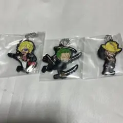 ワンピース FILM RED ラバーマスコット 3個セット