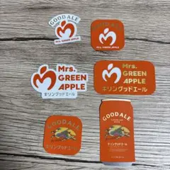 GOODALE Mrs. GREEN APPLE ステッカーセット