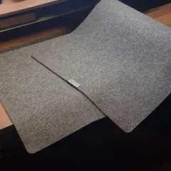 GROVEMADE ウール デスクマット デスクパッド (M＋,ダークグレー)