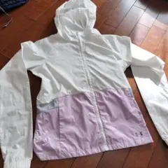Under Armour ウィンドブレーカー ホワイト/ピンク160㌢