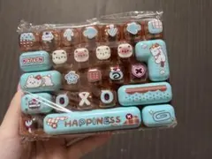 ミニチュアキーボード キーホルダー ねこ スイーツ