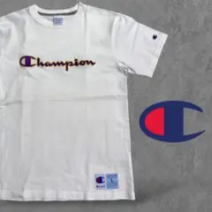 【美品】Champion チャンピオン Tシャツ アクションスタイル ロゴ刺繍