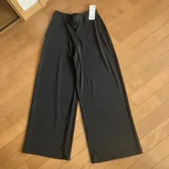 UNIQLO ブラック ワイドパンツ M