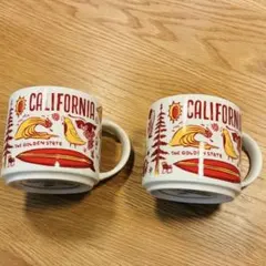 Starbucks スタバ カリフォルニア マグカップ 2個セット
