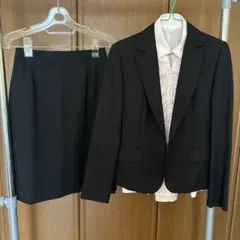 入社式　ビジネススーツ9号 ブラウス付　3点セット