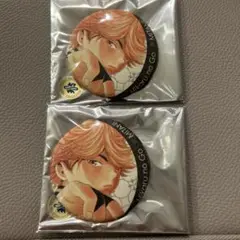 ヒカルの碁 原画展 D賞 缶バッジ 三谷祐輝　2個セット　展くじ　アニメイト