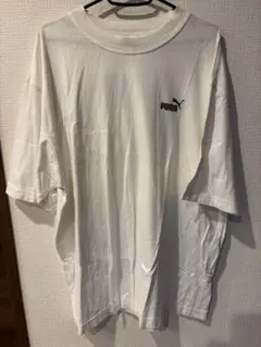 PUMA ホワイト Tシャツ XL