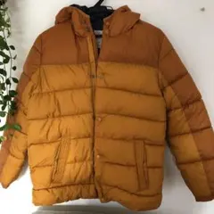 ZARA ダウンジャケット　マスタード色