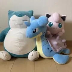 ポケモン ぬいぐるみ カビゴン ラプラス プリン 3体セット