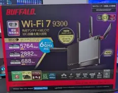 BUFFALO Wi-Fi 7 9300 ルーター - メルカリ