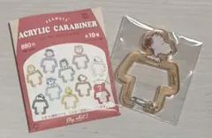 PEANUTS スヌーピー アクリルカラビナ　アンディ