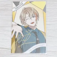 風楽奏斗 にじさんじ 7周年 チェキ風カード レア サイン入り