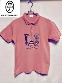 Castelbajac sport　刺繍　ポロシャツ　2（M）のサムネイル