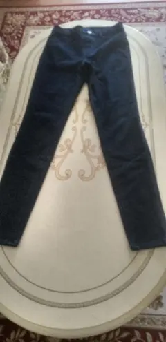 ユニクロ　ヒートテックストレッチ スキニーレギンス　ブルー　S