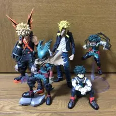 ヒロアカ 一番くじ プライズ フィギュア5体セット