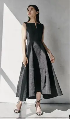 LAUBEBLANC Keyneck Jacquard Dress