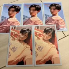 SHY ポケパニ 峯脇 トレカ セット　新井椋清