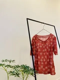 HIROKO BIS ヒロコビス カットソー シアー 花柄 総柄 11 Lのサムネイル