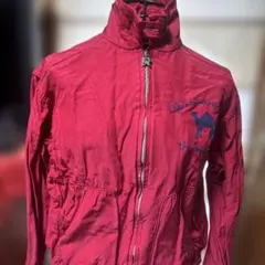 パリッウドランチマーケト⭐︎ブルゾンーお色赤前ファスナー胸元刺繍のサムネイル