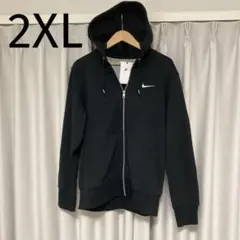 2XL 【新品】NIKE ソロスウッシュ パーカー　フレンチテリー