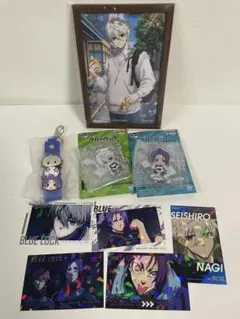 ブルーロック 一番くじ 凪誠士郎　御影玲王 ラストワン　アクスタ　チャーム